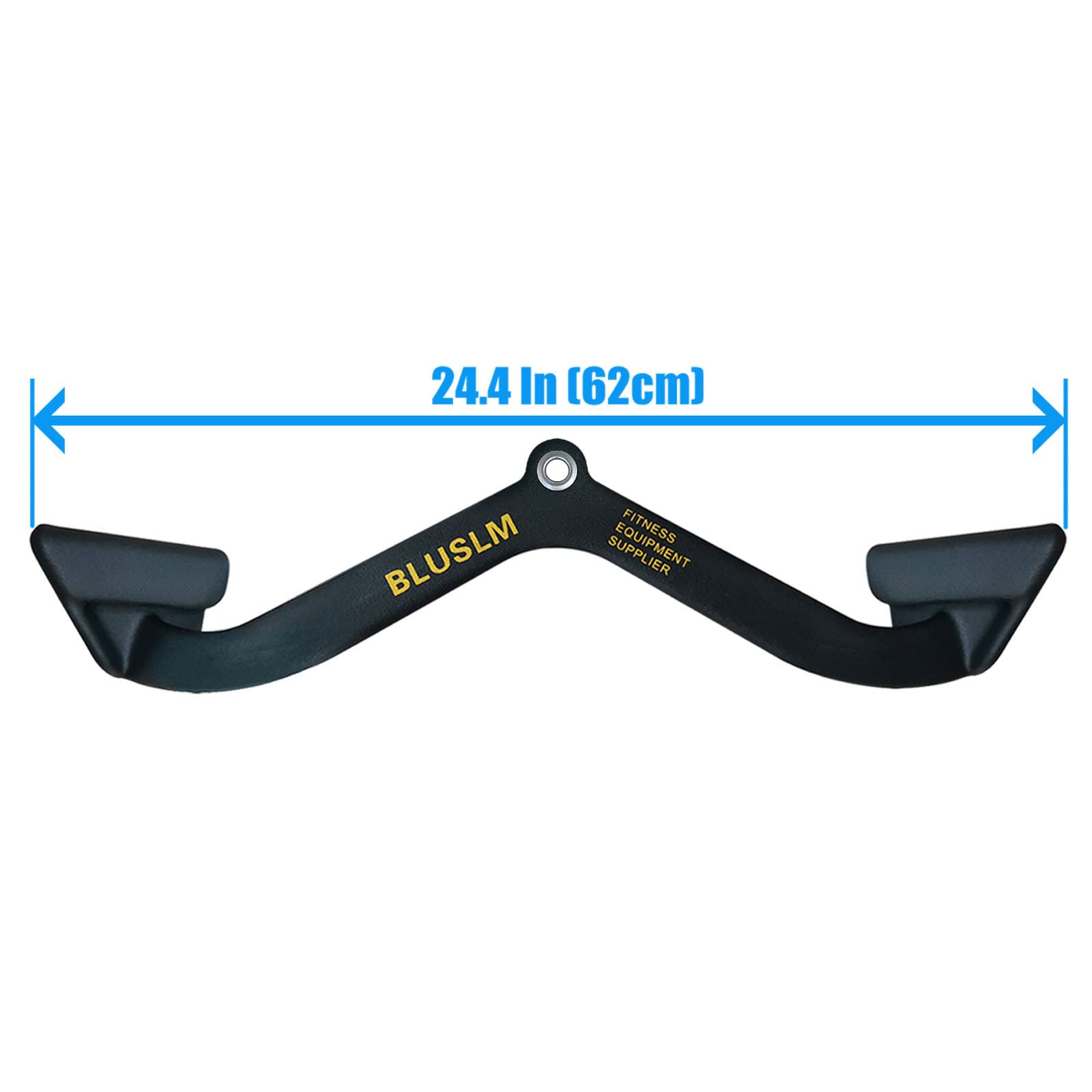 Gym Fitness Grip Home Workout Pull Back Handles For Lat Machine With Mid Row Seated Row Machine V-Grip Back Muscle Exercise Bars: GRAY