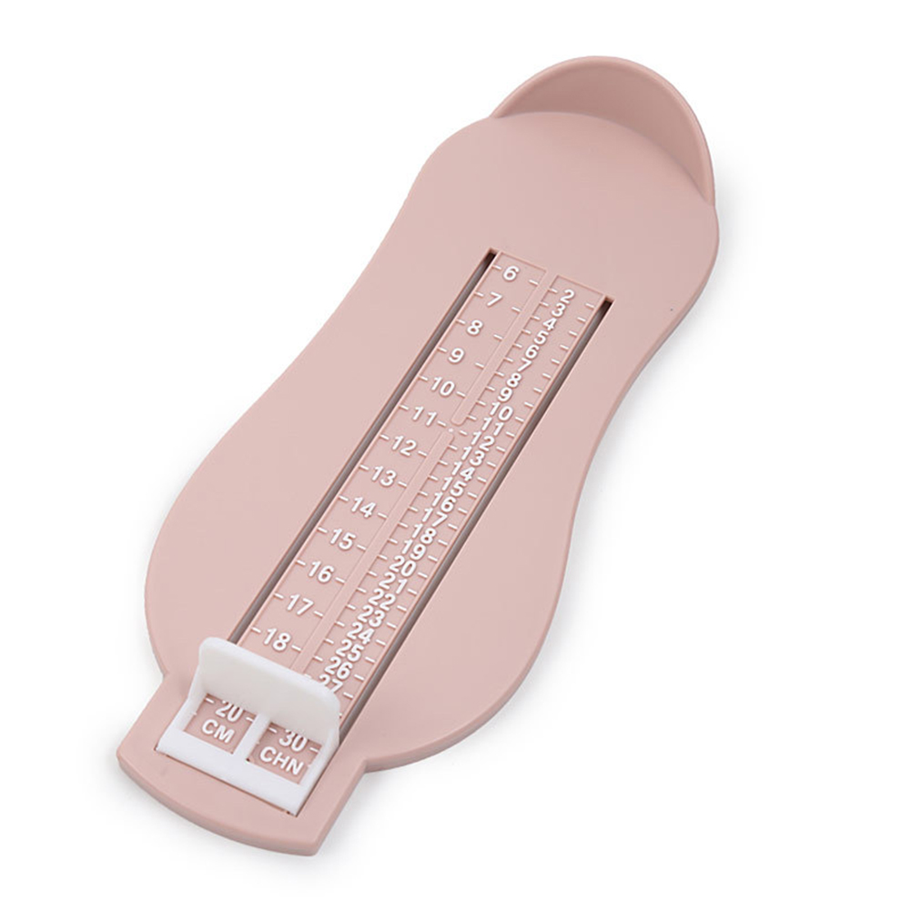 Baby Schoenen Heerser Kinderen Voeten Lengte Meten Apparaat Kinderen Schoenen Fittings Kids Volwassenen Voeten Schoenen Maat Meten: Light Pink