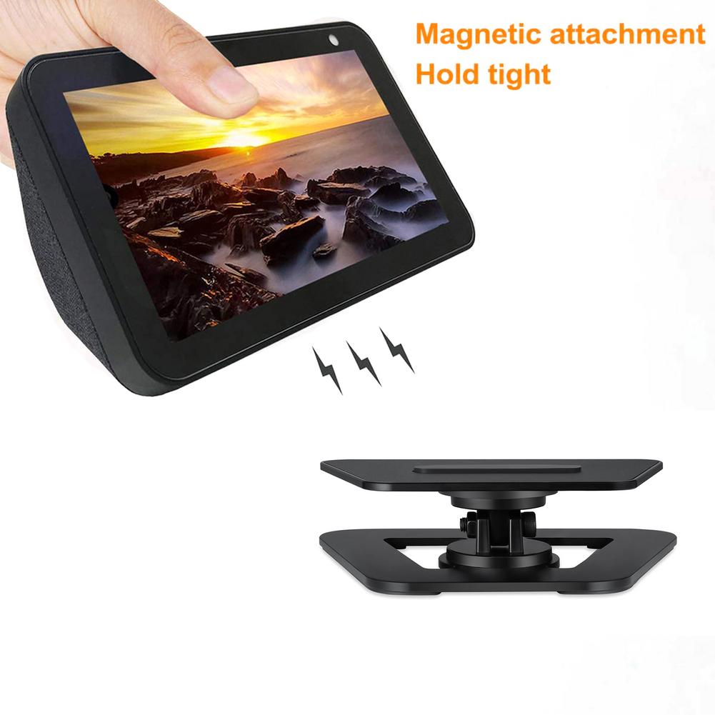 Aluminium Alloy Speaker Stand Holder For Echo Show 8 Mount Bracket Adjustable Base Support For Echo Show 8 Speaker Bracket