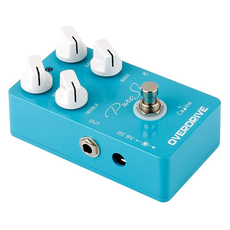 Caline Pure Sky OD Guitar Effect Pedal Highly Pure and Clean Overdrive Guitar Pedal Accessories CP-12