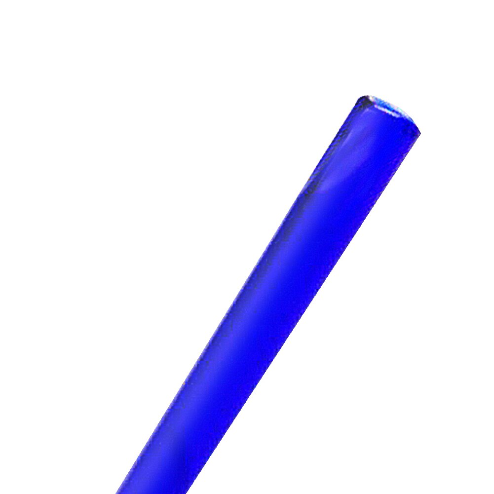 Reusable Glass Straws Colorful Clear Drinking Straws Wedding Birthday Party Drinking Straw Straight Bent Shape Portable Straws: Sky Blue