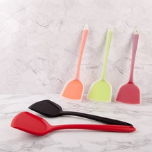 Silicone Spatula Beef Meat Egg Kitchen Scraper Wide Pizza Shovel Non-stick Turner Food Lifter Home Cooking Utensils