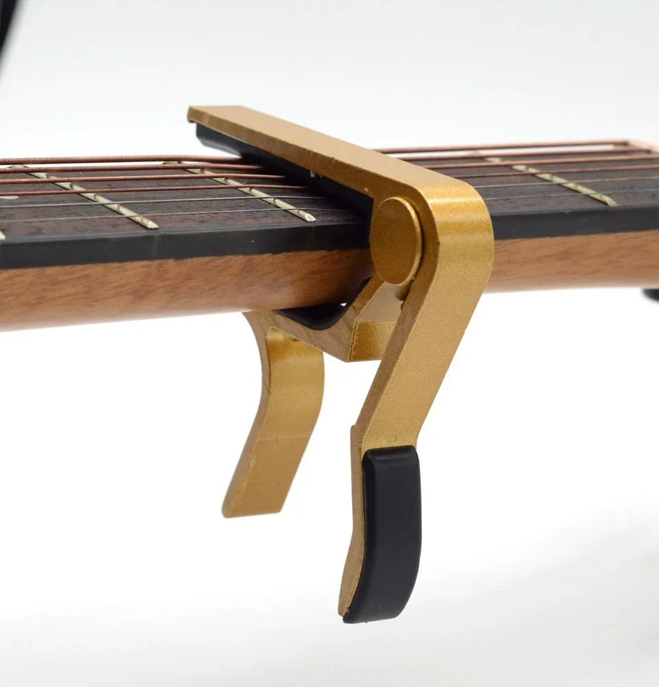 Accesorios de guitarra Capo de aleación de aluminio de , llave de abrazadera de cambio rápido, piezas de guitarra de ajuste de tono clásico acústico