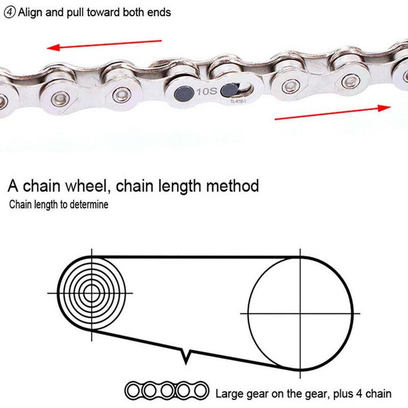 5 Pair Bike Chain Quick Link Mountain Bicycle Bike Chain 10 11 Connector For 6 Connecting 8 7 Speed Quick Link Master 9 Mis C5R3