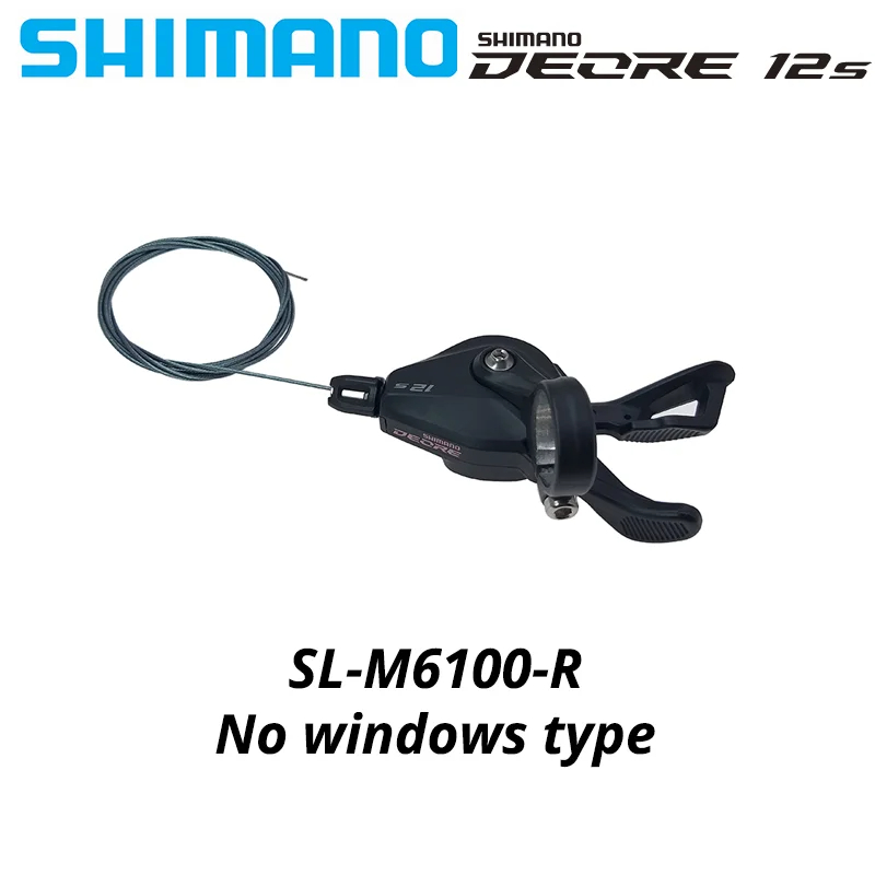 Shimano deore xt slx sl m6100 m7100 m8100 Schalthebel rechts 12 Geschwindigkeit Verknüpfungen 2 Geschwindigkeit für Mountainbike MTB Fahrrad Original teile: Gelb