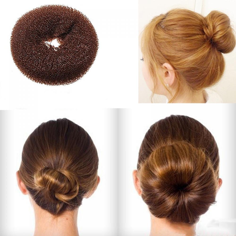 Herramienta de cabello trenzado circular de forma circular, utensilio para hacer moños de rosquilla flexible francesa, utensilios de estilismo para el pelo Diy de Clip de estilo de peinado, 1 ud.: other