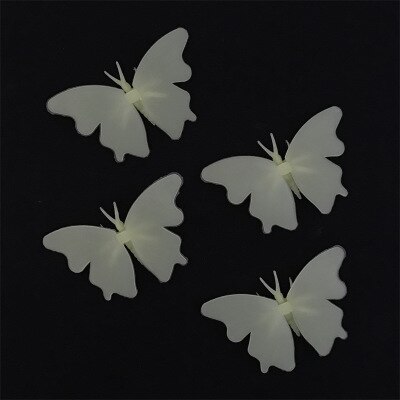 1Bag Party Glow In The Dark Speelgoed 3Cm Lichtgevende Ster Stickers Slaapkamer Sofa Fluorescerende Schilderen Speelgoed Pvc Stickers kids: Bruin