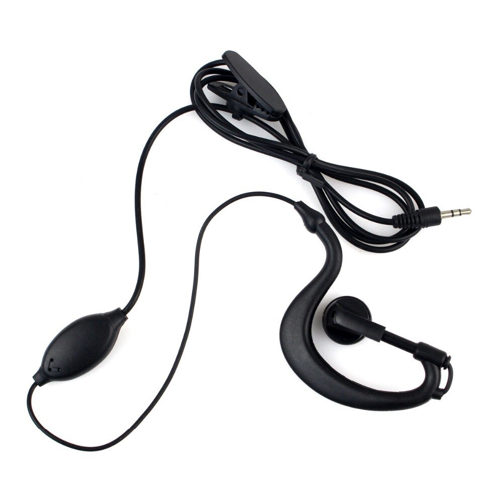 1 Pin 2.5mm Jack PTT MIC Headset for Walkie Talkie... – Grandado