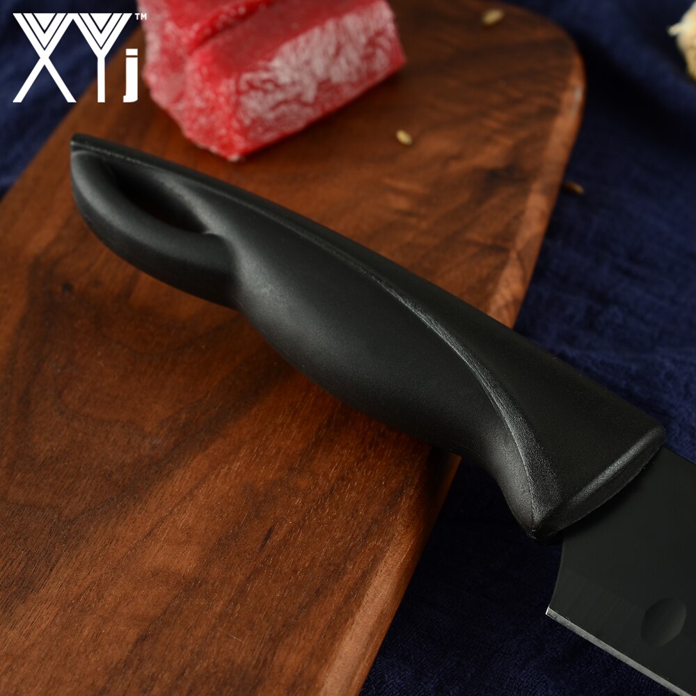 Xyj rustfritt stål kniv kjøkken bestikk kniver sett verktøy frukt verktøy santoku kokk skjære brød rustfritt stål kniver verktøy