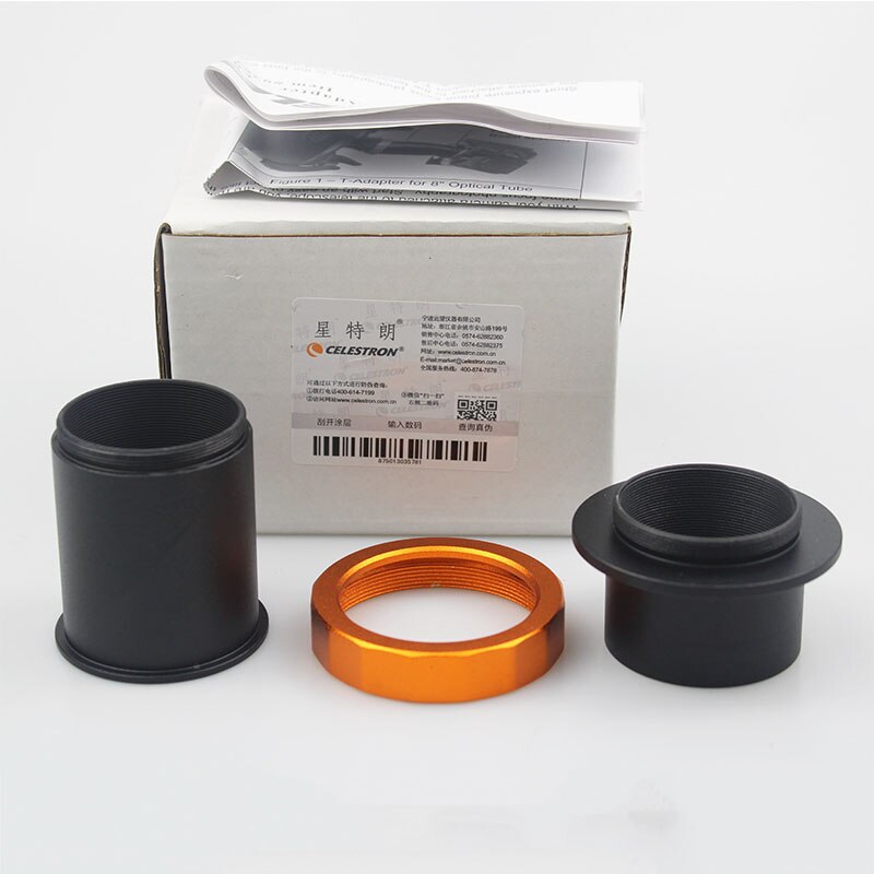 Celestron T ADAPTER For Edge HD HD800 C8HD 8&quot; Telescope And DSLR Camera Photo With 35mm Deep-sky Photography Adapter Accessories