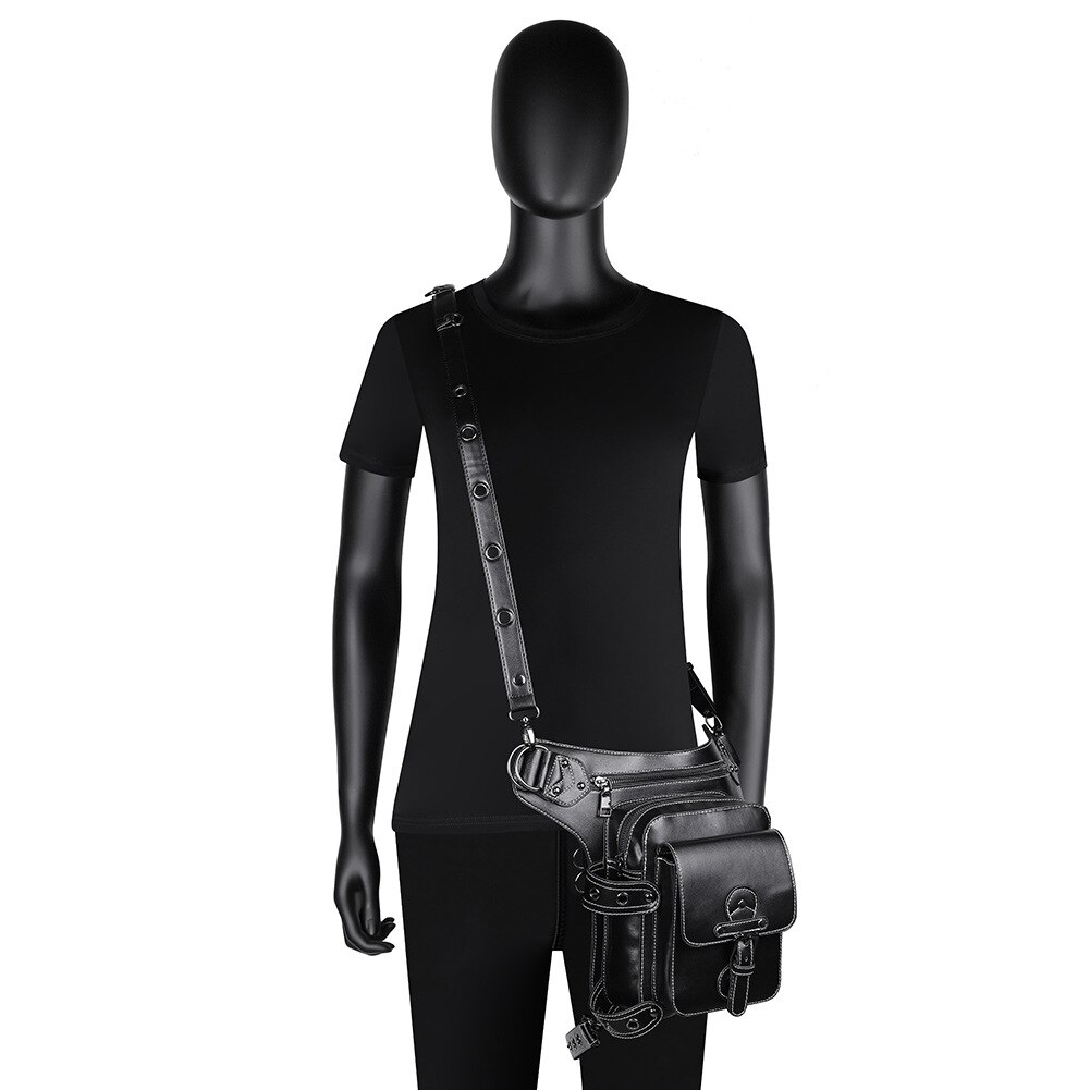 Sommer Punk multifunktionale draussen ritter taille Pack motorrad tasche