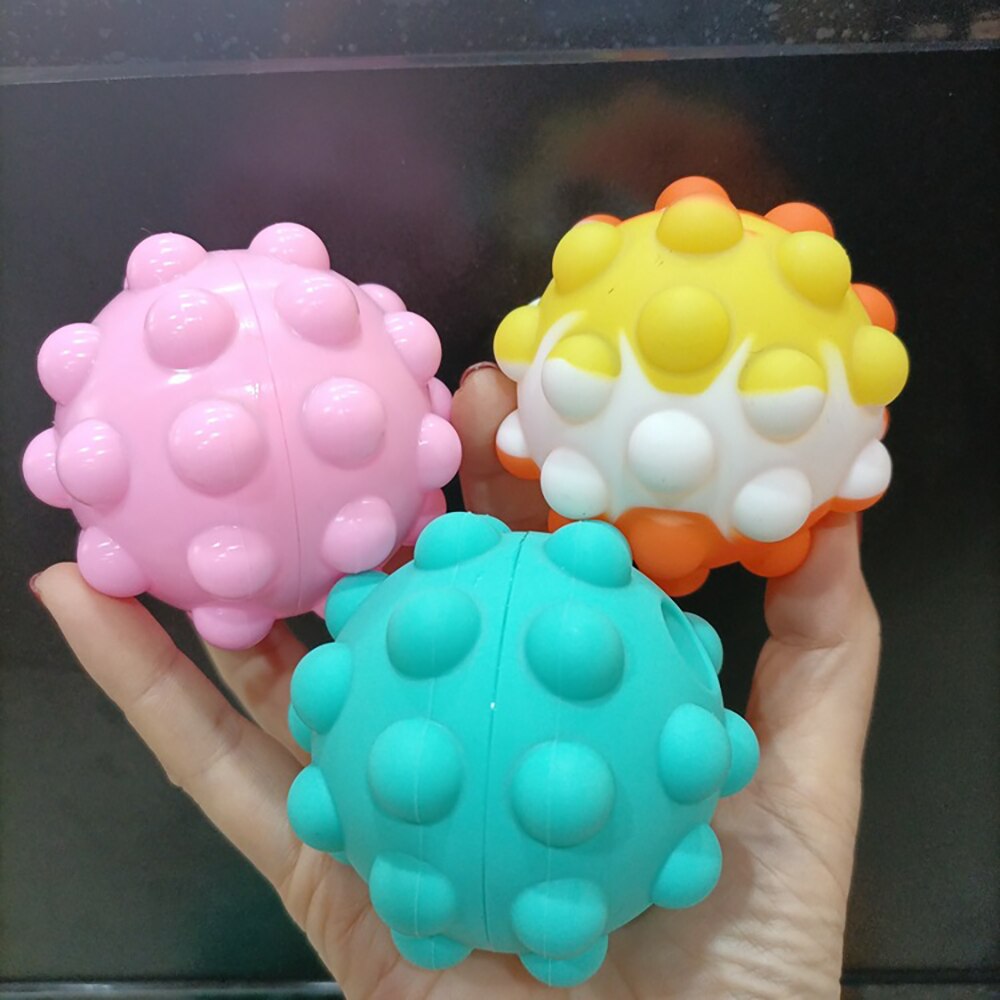 7 escluso Stijlen Pop ip20 3D Fidget Speelgoed Bal spec we gioco Anti Stress Kawaii Popit Figet nursery en Speelgoed 3D Fidget