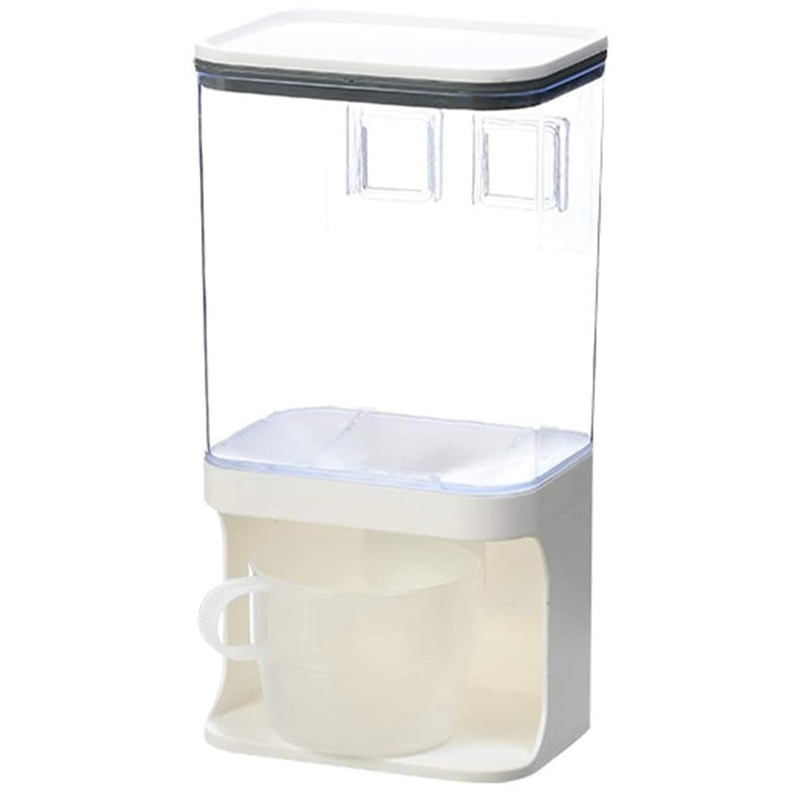 Neue Zauberstab Trockene Lebensmittel Spender, Transparente Kunststoff, Trockenen Lebensmittel Spender, Trockenen Lebensmittel Obst Lagerung Kasten