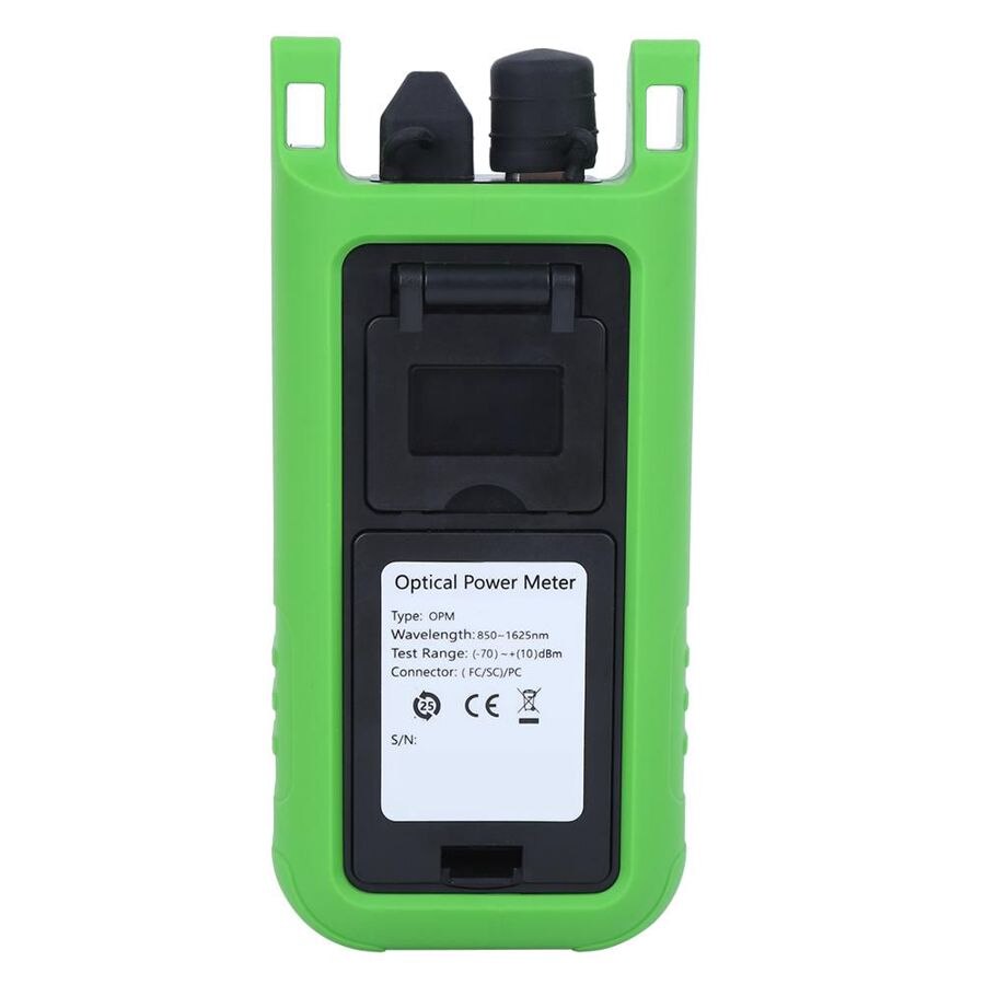 2-in-1 Fiber Optic Tester High Accuracy Optical Power Meter Fiber Optic Tester -70dBm-+ 10dBm Fiber Optic Tool Kit