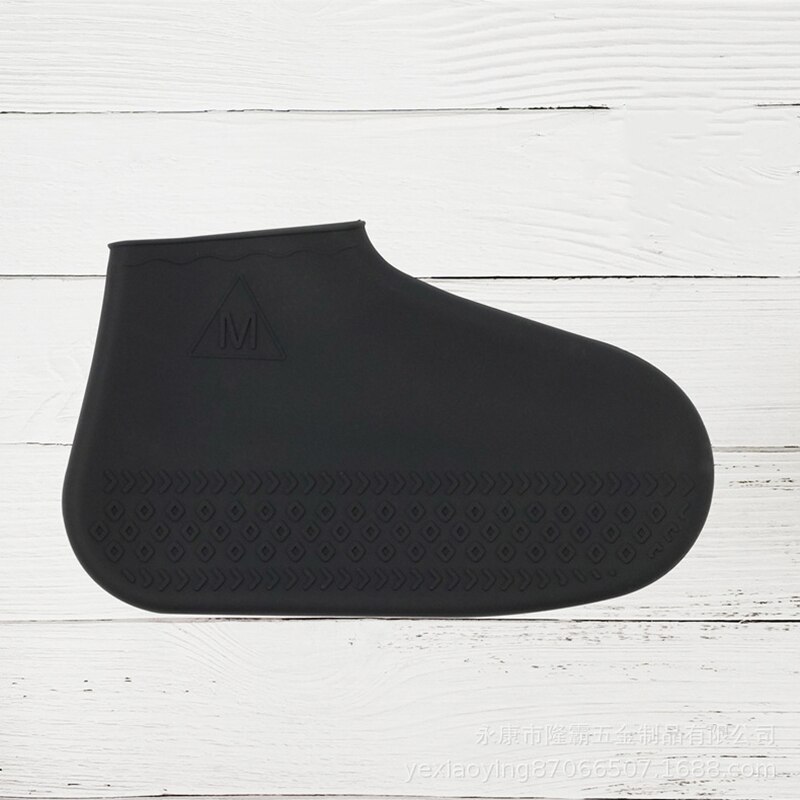 1 pc populaire waterdichte schoenovertrekken van siliconenmateriaal, unisex schoenenbeschermers, regenlaarzen voor binnen en buiten op regenachtige dagen
