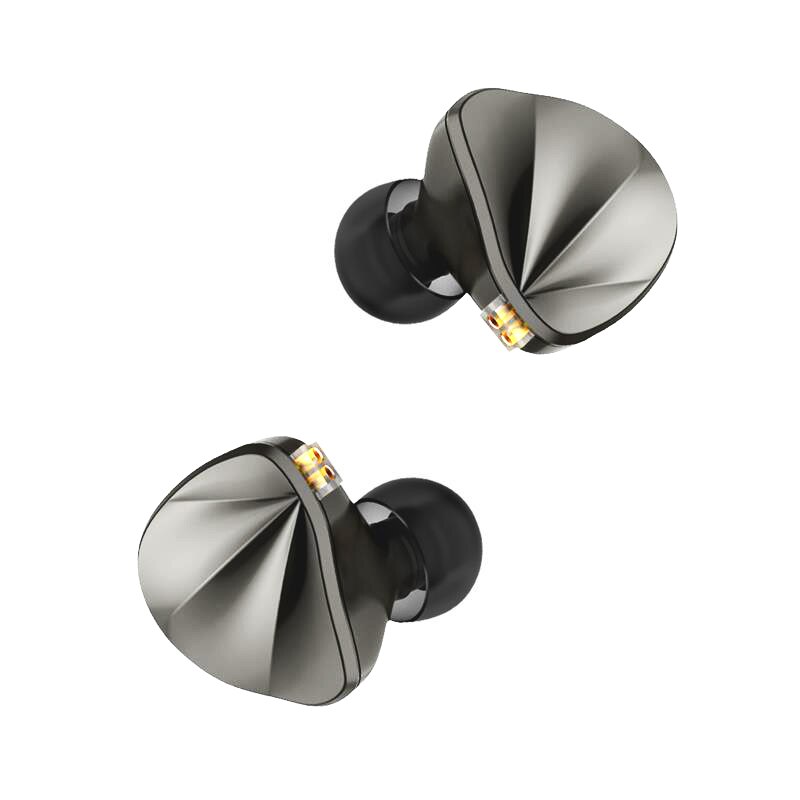 Reecho – écouteurs intra-auriculaires SG-01 SG01, casque d&#39;écoute à diaphragme Composite en graphène N50 10mm, HiFi DJ, musique, Sport, avec câble détachable à 2 broches: Black