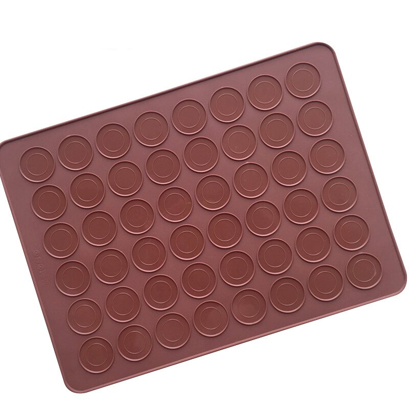 48 See Macarons Silikon matt Backform Silikon Macaron Bausatz Gebäck Backen matt Und Dekorieren Rohrleitungen Topf Mit 4 stücke düsen: Ursprünglich Titel