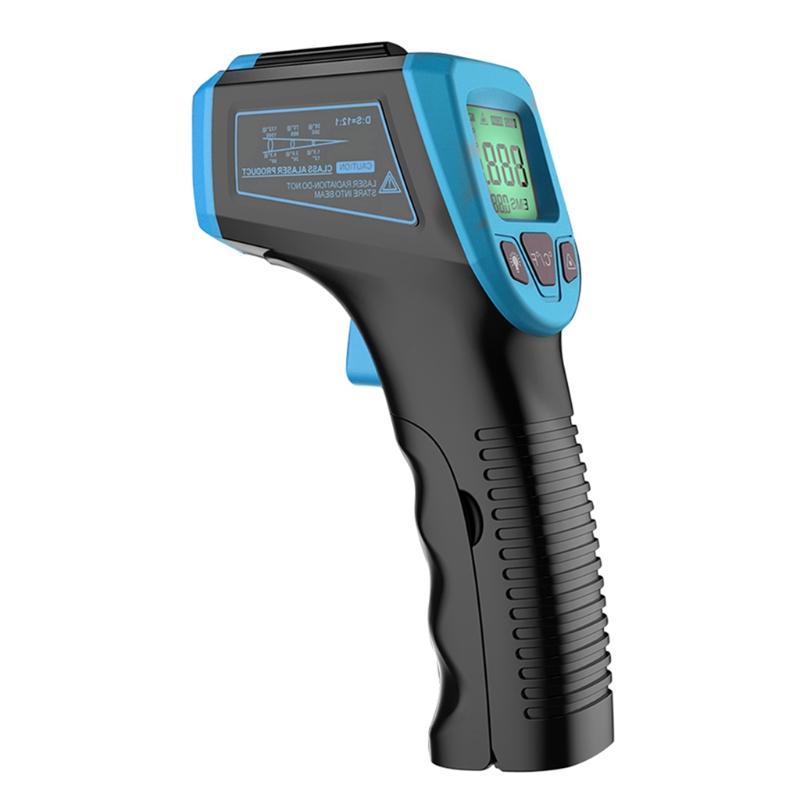 GM320S Infrared High Temperature Thermometer Industry Pyrometer 600℃ /1112℉ T3EC: Blue