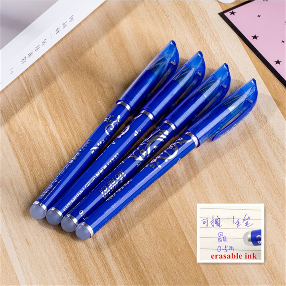 1Pcs Uitwisbare Pen 0.5Mm Gel Pen Pen Schoolbenodigdheden Pen Studenten Briefpapier