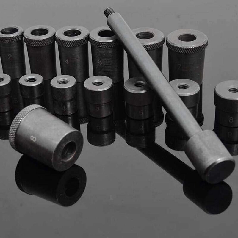 Herramientas especiales Corrector de orificios de embrague para la instalación, herramienta de alineación de embrague de coche, herramienta de corrección de embrague, Kit de herramientas de alineación de embrague