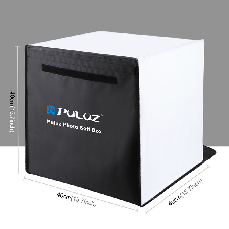 PULUZ 40 x 40cm Photo Studio Box Foldable Photograghy Studio Shooting Soft Box Kits QJY99