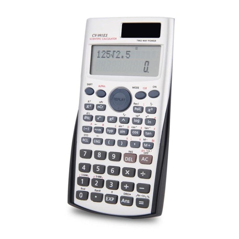 ANENG Wetenschappelijke Rekenmachine Muti-functie Calculator Financial Accounting Tool met Twee Weg Power