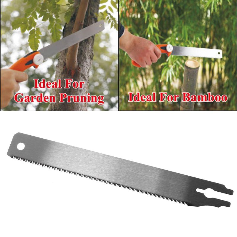 Hand Hand Pull Saw Blade Replacement 225P Flexible Fine-toothed Woodworking Household Tool Timbers PVC ABS Pipes Garden Pruning