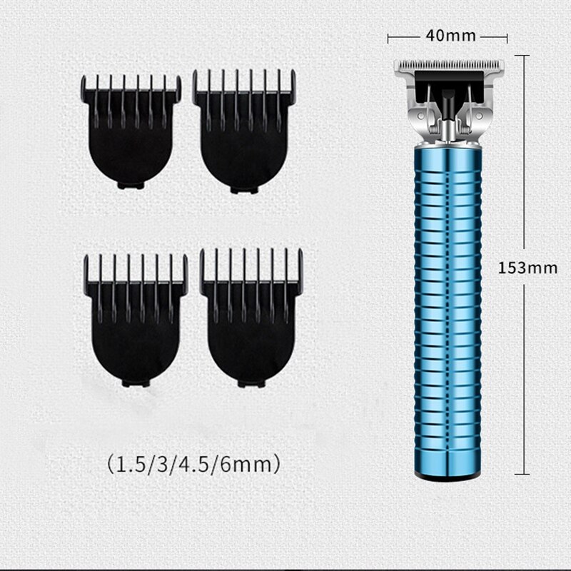 Electric Pro T-Outliner Cordless Trimmer Wireless Portable Hair Clipper Set