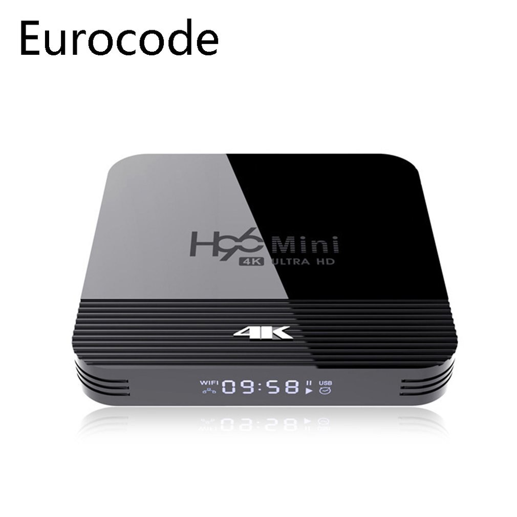 Android TV Box Set 9 0 H96 Mini H8 RK3228A 2 4G / 5G WIFI 2 16GB EU US UK AU For TV Adjustable Operation