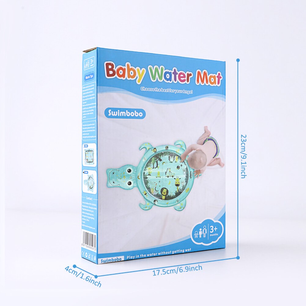 Ontwerpen Baby Kids Water Spelen Mat Tummy Tijd Baby Playmat Peuter Voor Baby Activity Play Center Opblaasbare Activiteit