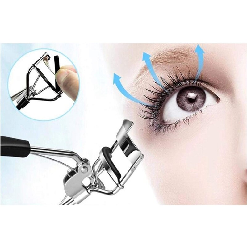 48 Stck Curler Minen Wimpern Curler Ersatz Nachfüllung Pads Curler Nachfüllung Pads Gummi Ersatz Pads für Universal- Wimpern Cu