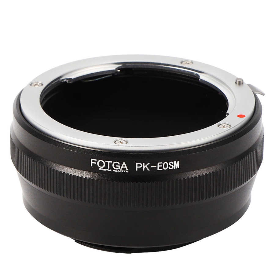 Fotga PK-EOSM Lens Adapter Ring Voor Pentax K/Pk Lenzen Voor Canon Eos M EF-M M2 M3 M6 m10 M50 M100 Mirrorless Camera Body
