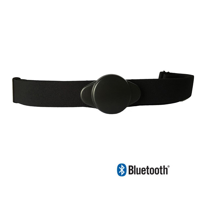 Monitor de ritmo cardíaco con Bluetooth 4,0 y Ant +, correa de pecho inteligente, cinturón, Sensor de pulso cardíaco, Monitor de Cardio, medidor de ritmo cardíaco Runtastic: Black