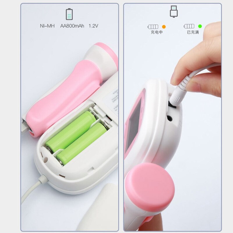 Handheld Foetale Doppler Prenatale Baby Heartbeat Monitor Hartslag Detector Huishoudelijke Sonar Doppler Zwangere Vrouwen