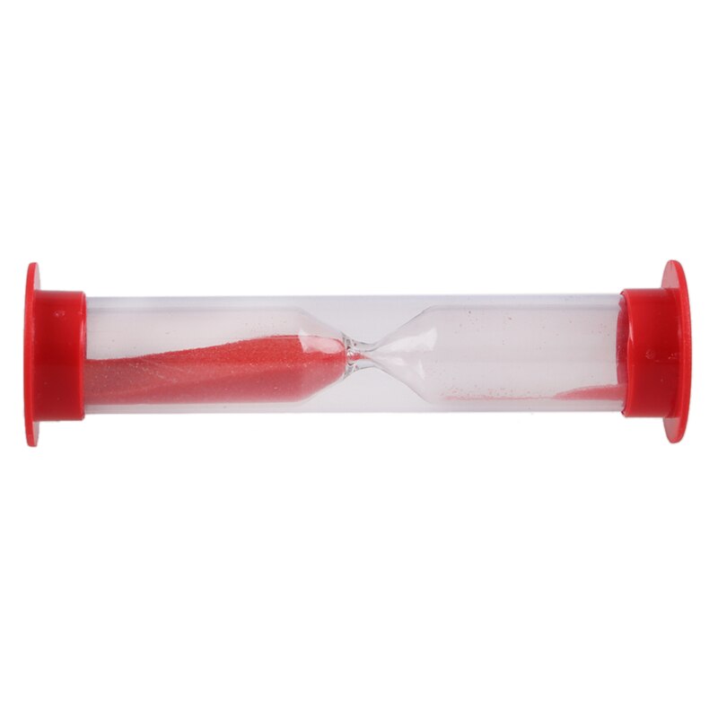 1 Minute Cute Plastic Sand Timer Red