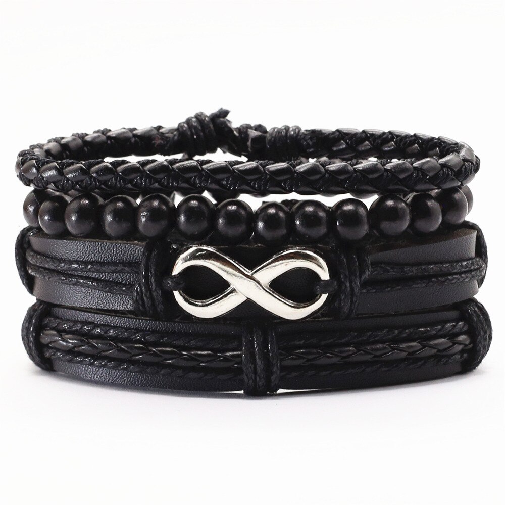 Neue Jahrgang Feder Haken Kamera Auge Charme Perlen Leder Männer Armbänder Für Frauen Femme Homme Männlichen Schmuck: Stil 2
