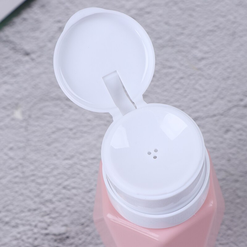 200ML Liquid Press Nail Polish Remover Pump Dispenser Empty Bottle For Nail