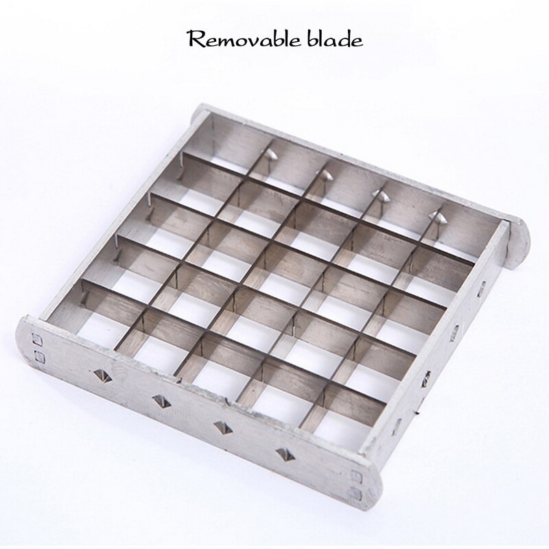 ainless Steel Potato Chip Making Tool Home Manual French Fries Slicer Cutter Machine French Fry Potato Cutting Machine