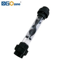 FREIES 1/2 "und 3/4" UPVC Statische Mischer mischen ausrügestochen Kunststoff Hohe Effizienz Ozon Mischen Ausrügestochen DGOzone