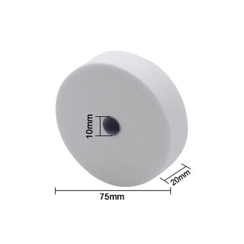Grinding Wheel Polishing Pad Grinding Disc Metal Grinding Head Grinding Stone Polishing Machine Metal Grinder Rotating Tool: white D75mm
