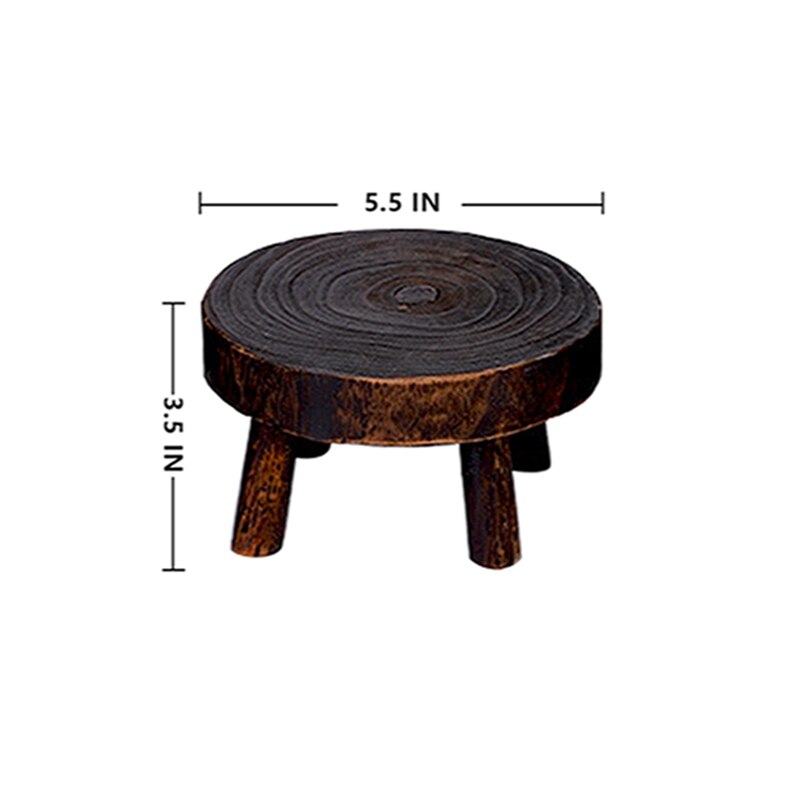 Support À Roulettes Pour Pots De Fleurs Eda 38 X 38 X 8,4 Cm Bois à