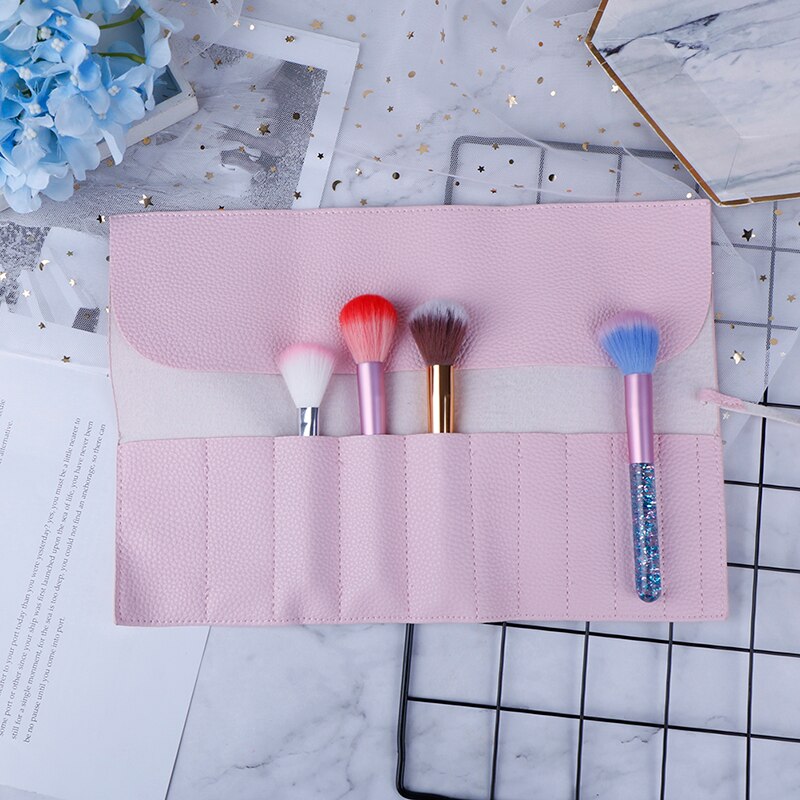 Portable Bag Makeup Brushes Case Cosmetic Bag for Make Up Brush Travel Organizer Rolling Pouch Holder Beauty Tool