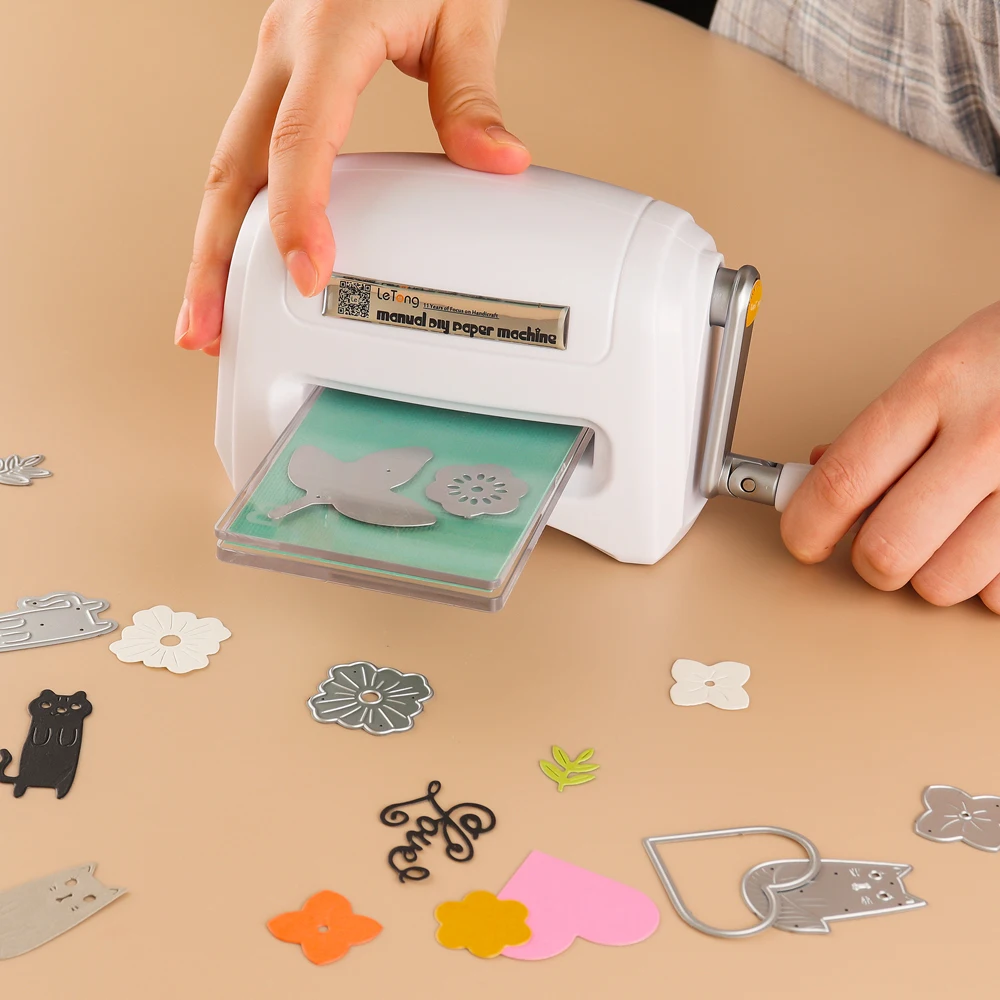 Gestanzte Maschinen, Papierschneidemaschine, Prägemaschine, DIY-Handwerk, Stanzformen zum Basteln, Stanzformen, Scrapbooking, Papierschneider