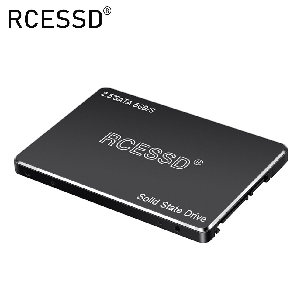 RCESSD SATA3 SSD 240GB 120GB 960GB 1TB 128GB 256GB 512GB Internal Solid State Drive Hard Disk Disc for Desktop Laptop Black