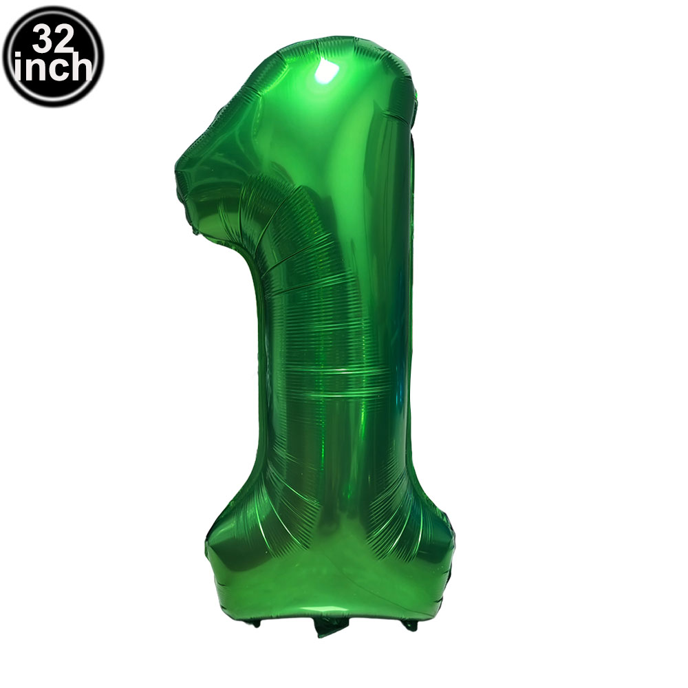 Ballon noir à grands chiffres 32 pouces 0 1 2 3 4 5 6 7 8 9, ballon d'enterrement de vie de jeune fille à chiffres d'anniversaire, décoration de fête Golob
