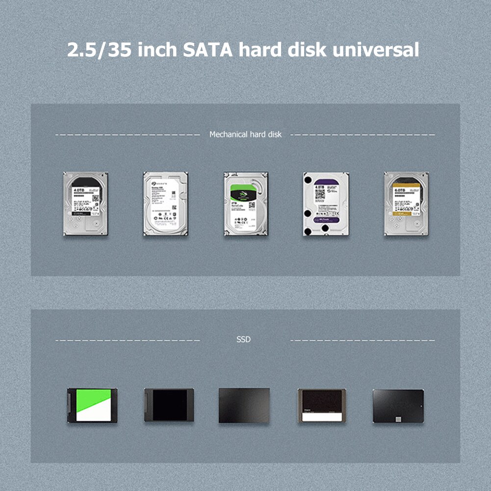 Orico 6139U3 Harde Schijf Station 2.5/3.5 Inch Hdd Ssd Transparante Docking Station USB3.0 Type-B Naar Sata harde Schijf Adapter (Eu/Us)