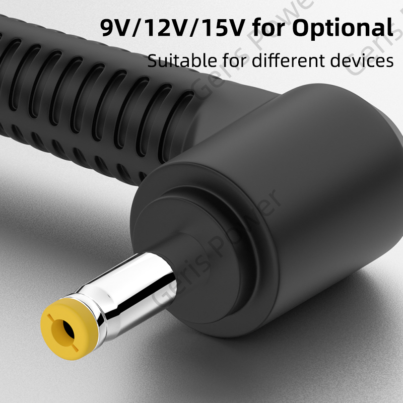 Universal- USB Typ C PD Adapter kabel 9V 12V 15V DC 5,5x2,1mm 4,0x1,7mm 3,0x1,1mm Netz kabel für Router Mini Fan Lautsprecher