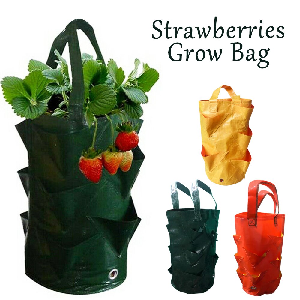 Potato Grow Bag Vegetable Patio Tomato Sack Planter Planting Durable Planter Pot With Handes For Pants 2