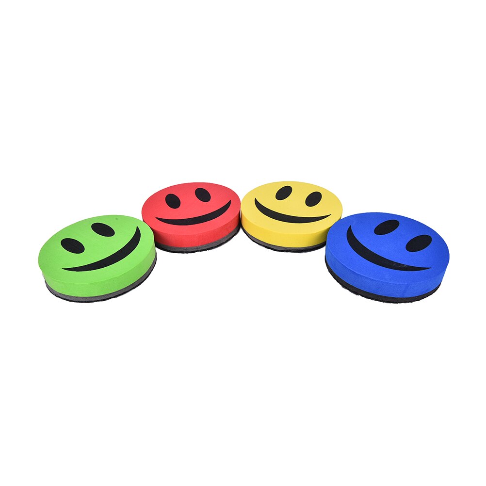 1 pc magnetische whiteboard radiergummi für whiteboard schule und büro lächeln gesicht Gummi Whiteboard Trocken Marker Radiergummi