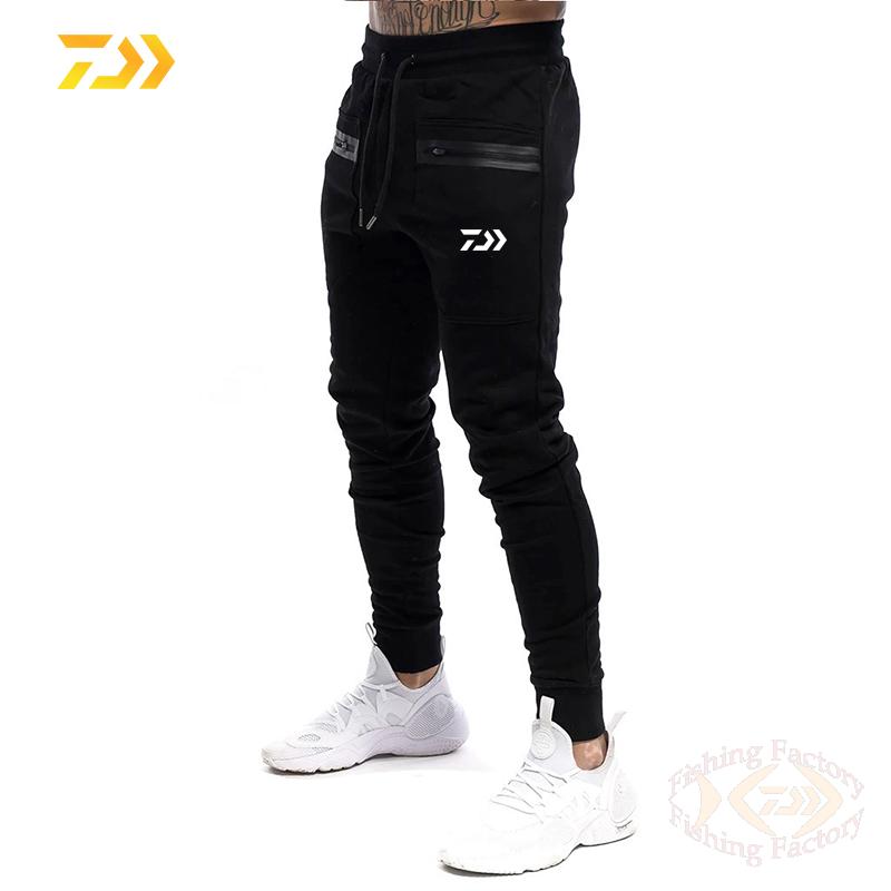 Mannen Herfst Winter Daiwa Joggingbroek Fitness Heren Kleding Broek Sport Vissen Kleding Casual Vissen Broek Broek Mannen